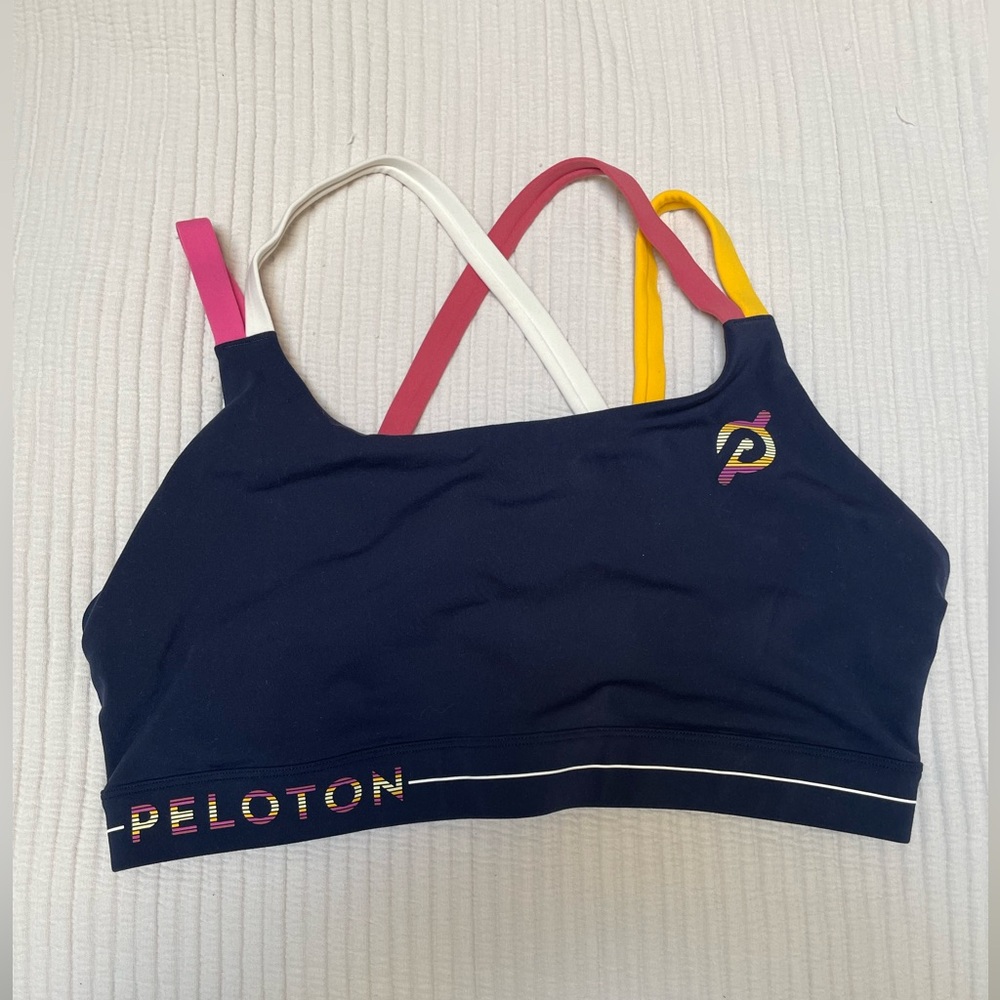 Peloton Cadent Strappy Sports Bra 1X